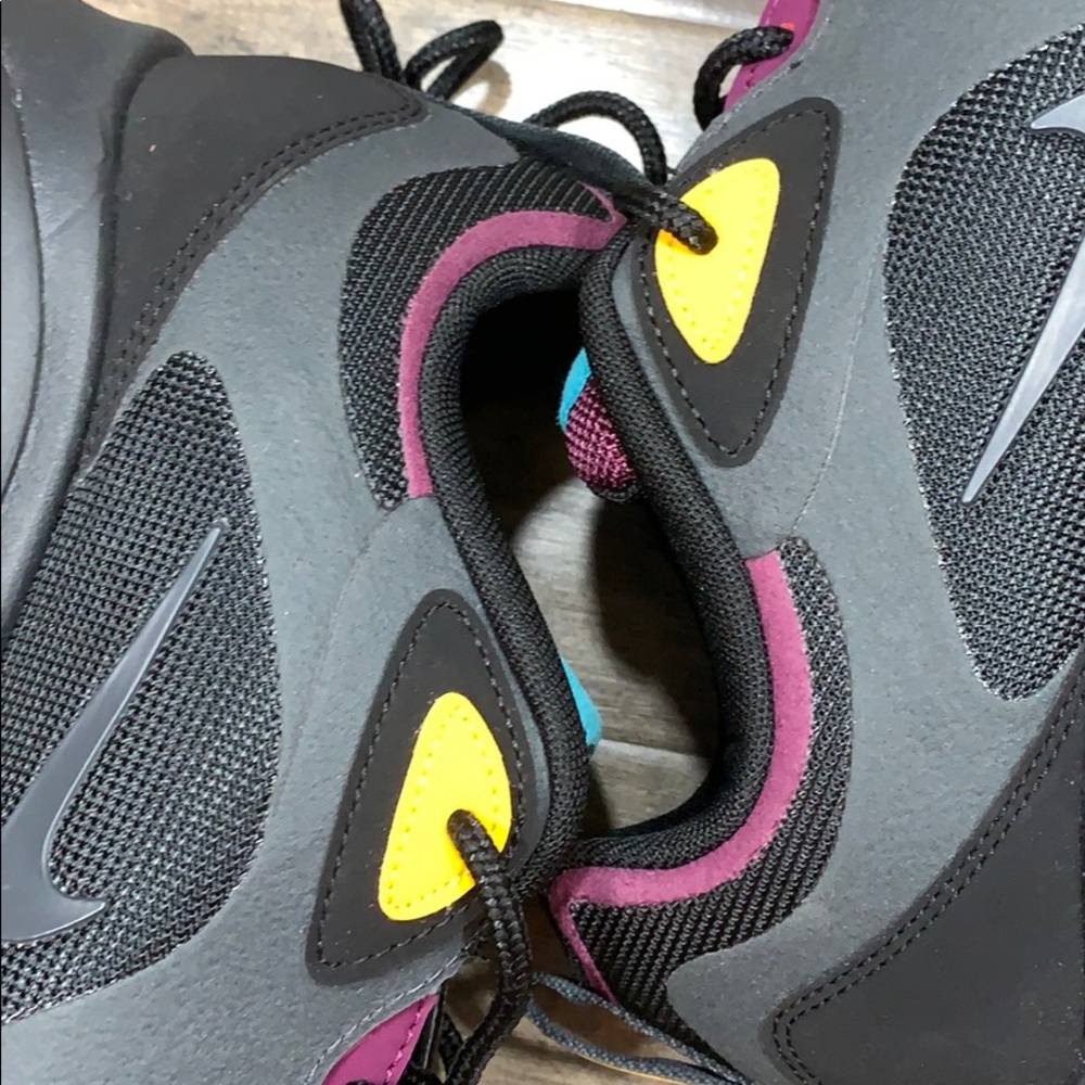 NIKE AIR MAX 200 Bl/Anthracite-Bordeaux - Picture 14 of 16